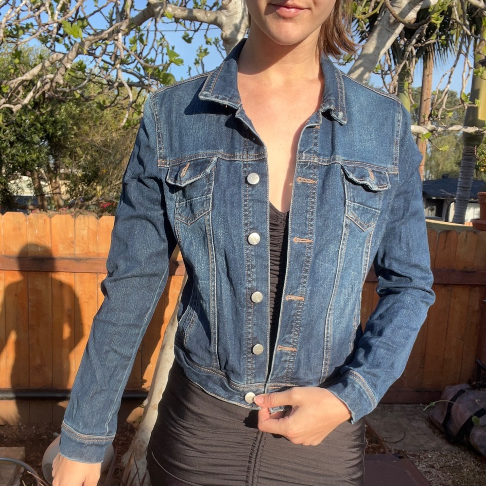 WGB By Walter Baker womens jean jacket
